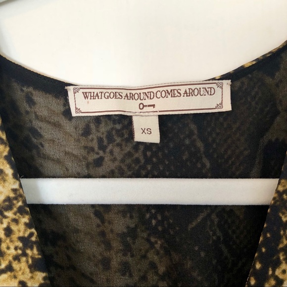 What Goes Around Comes Around Christy Dress - Picture 7 of 8